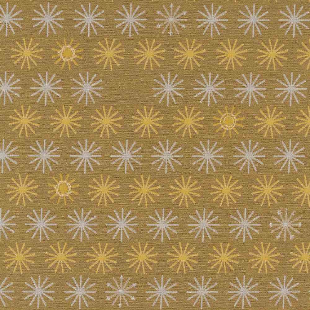 Sunbrella by Mayer Spokes Goldenrod 435 - 002 Vollis Simpson Collection Upholstery Fabric - Outdoor Fabric Central