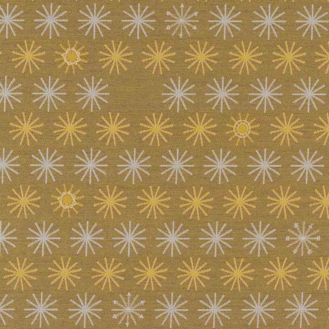 Sunbrella by Mayer Spokes Goldenrod 435 - 002 Vollis Simpson Collection Upholstery Fabric - Outdoor Fabric Central