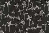Sunbrella by Mayer Whirligig Onyx 431 - 006 Vollis Simpson Collection Upholstery Fabric - Outdoor Fabric Central