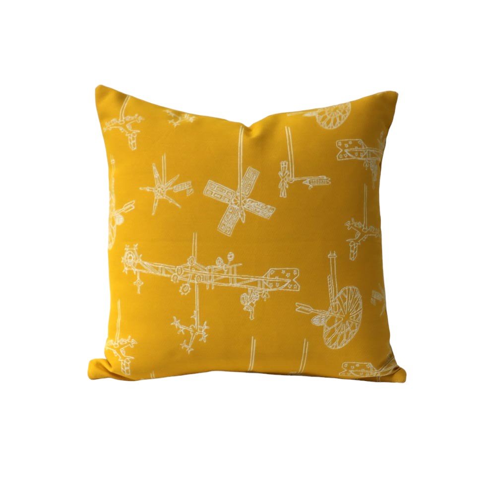 Sunbrella by Mayer Whirligig Sunshine 431 - 002 Vollis Simpson Collection Upholstery Fabric - Outdoor Fabric Central
