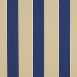 Sunbrella Canvas Block Stripe Mediterranean 4921-0000 46-Inch Stripes Mayfield Collection Awning / Shade Fabric