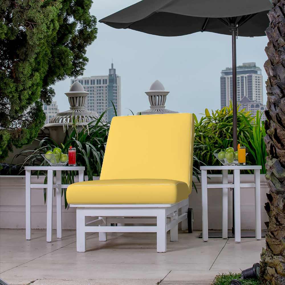Sunbrella Canvas Buttercup 5438-0000 Elements Collection Upholstery Fabric