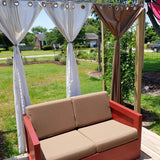 Sunbrella Canvas Cocoa 5425-0000 Elements Collection Upholstery Fabric