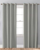 Sunbrella Canvas Granite Indoor/Outdoor Curtain Panel - Outdoor Fabric Central