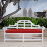 Sunbrella Canvas Logo Red 5477-0000 Elements Collection Upholstery Fabric