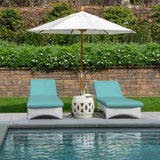 Sunbrella Canvas Mineral Blue 5420-0000 Elements Collection Upholstery Fabric