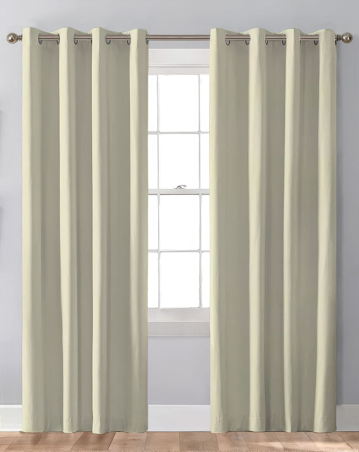 Sunbrella Canvas Natural Indoor/Outdoor Curtain Panel - Outdoor Fabric Central