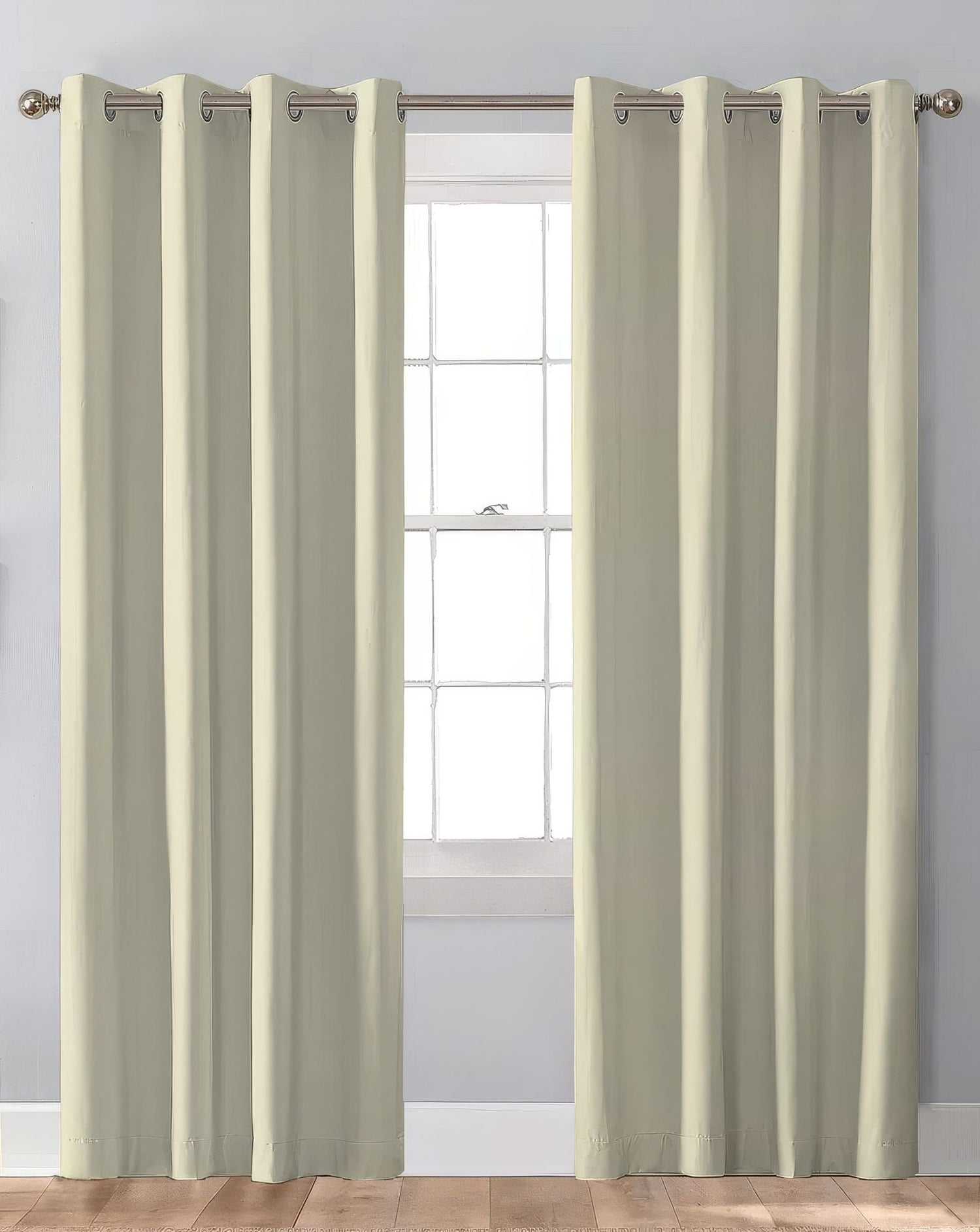 Sunbrella Canvas Natural Indoor/Outdoor Curtain Panel - Outdoor Fabric Central