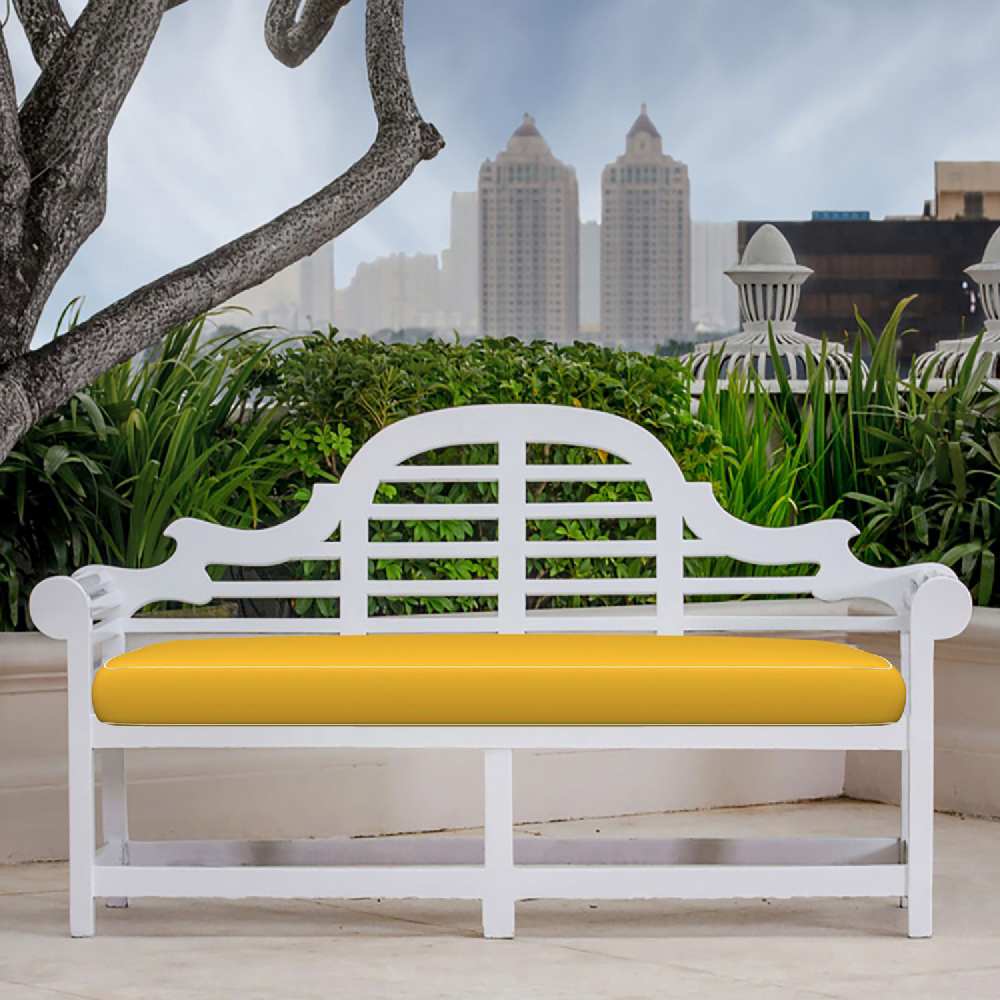 Sunbrella Canvas Sunflower Yellow 5457-0000 Elements Collection Upholstery Fabric