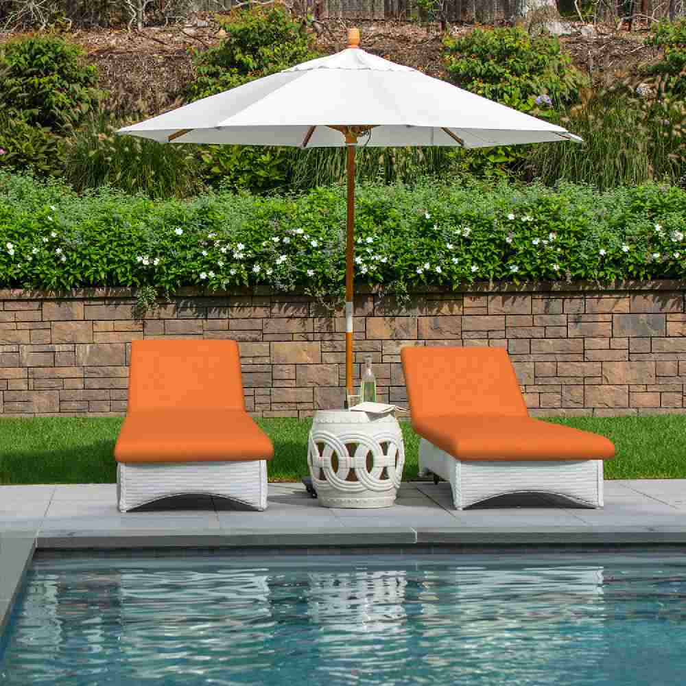 Sunbrella Canvas Tangerine 5406-0000 Elements Collection Upholstery Fabric