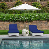 Sunbrella Canvas True Blue 5499-0000 Elements Collection Upholstery Fabric