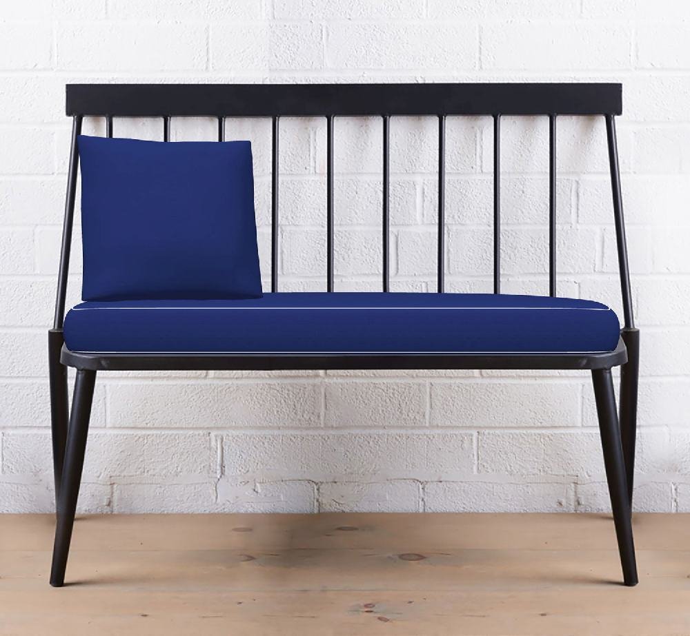 Sunbrella Canvas True Blue SJA 5499 137 European Collection Upholstery Fabric