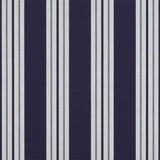 Sunbrella Captain Navy Natural Classic 4902-0000 46-Inch Stripes Awning / Shade Fabric