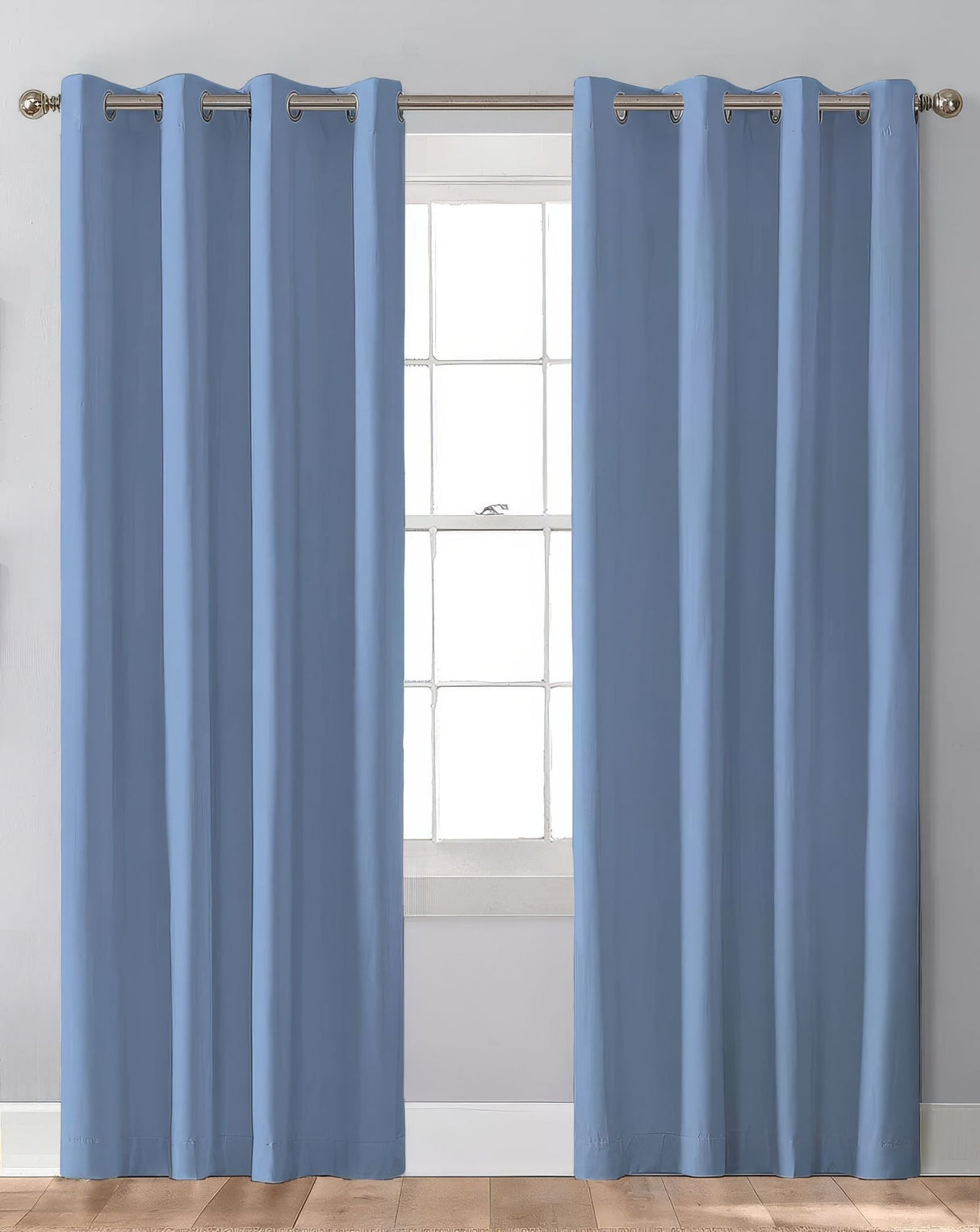 Sunbrella Cast Ocean Indoor/Outdoor Curtain Panel - Outdoor Fabric Central