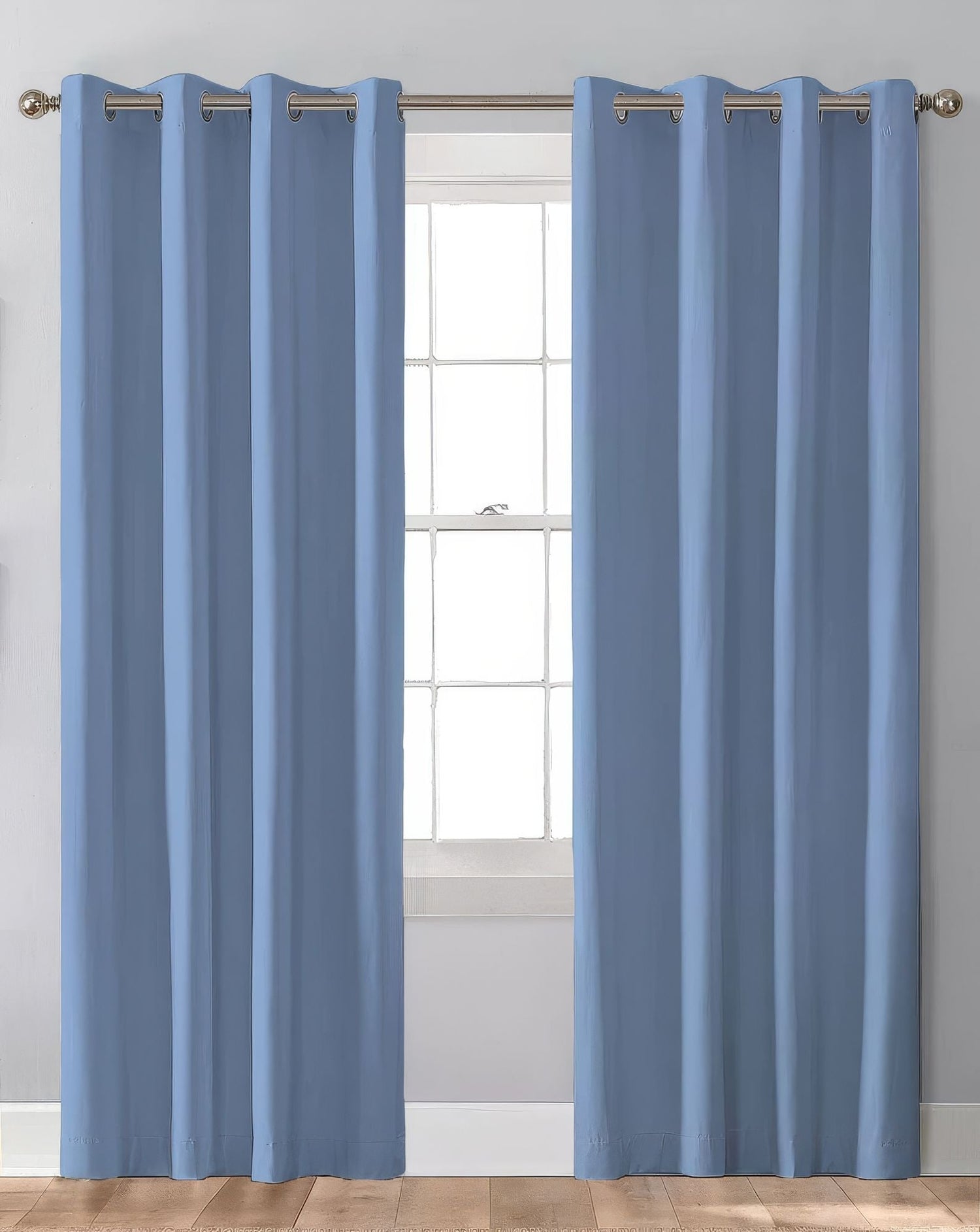 Sunbrella Cast Ocean Indoor/Outdoor Curtain Panel - Outdoor Fabric Central