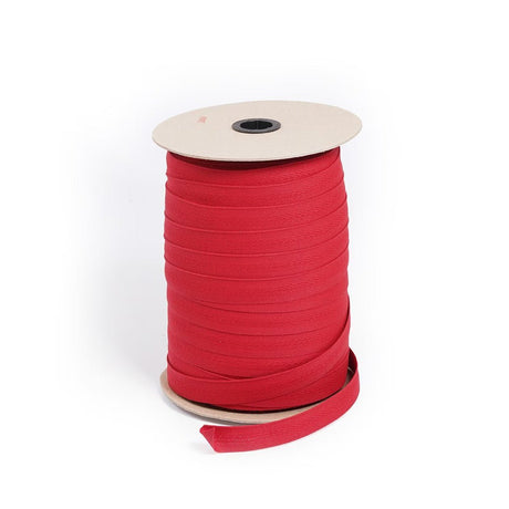 Sunbrella Centerfold Marine Binding 7/8 inch x 200 yards 1810 Jockey Red - Outdoor Fabric Central