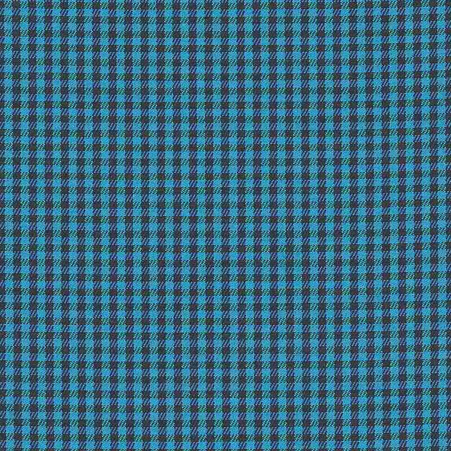 Sunbrella Checks Oliver Blue CHE F062 140 European Collection Upholstery Fabric