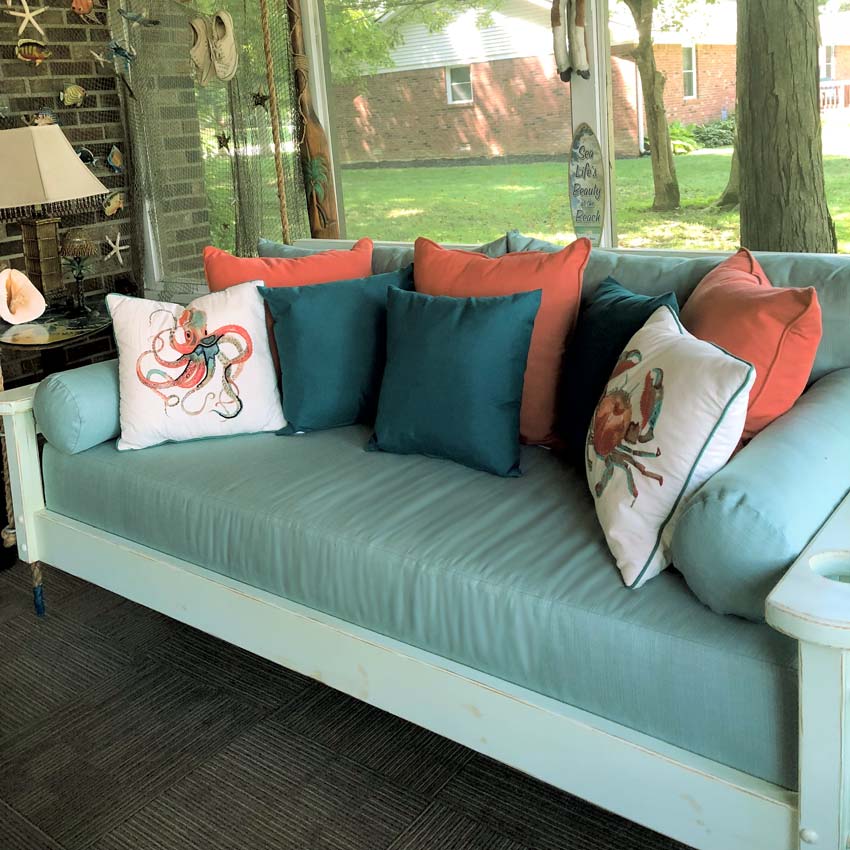 Sunbrella Dupione Celeste 8067-0000 Elements Collection Upholstery Fabric