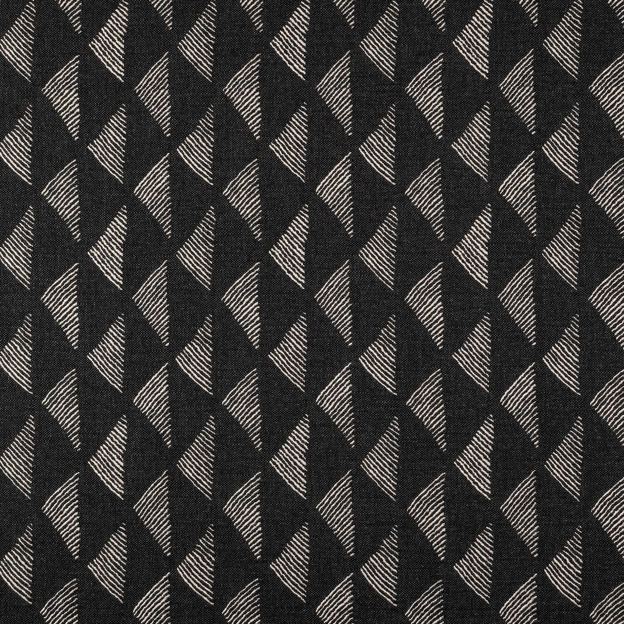 Sunbrella Etched Angles II Char 146470 - 0001 Upholstery Fabric - Outdoor Fabric Central