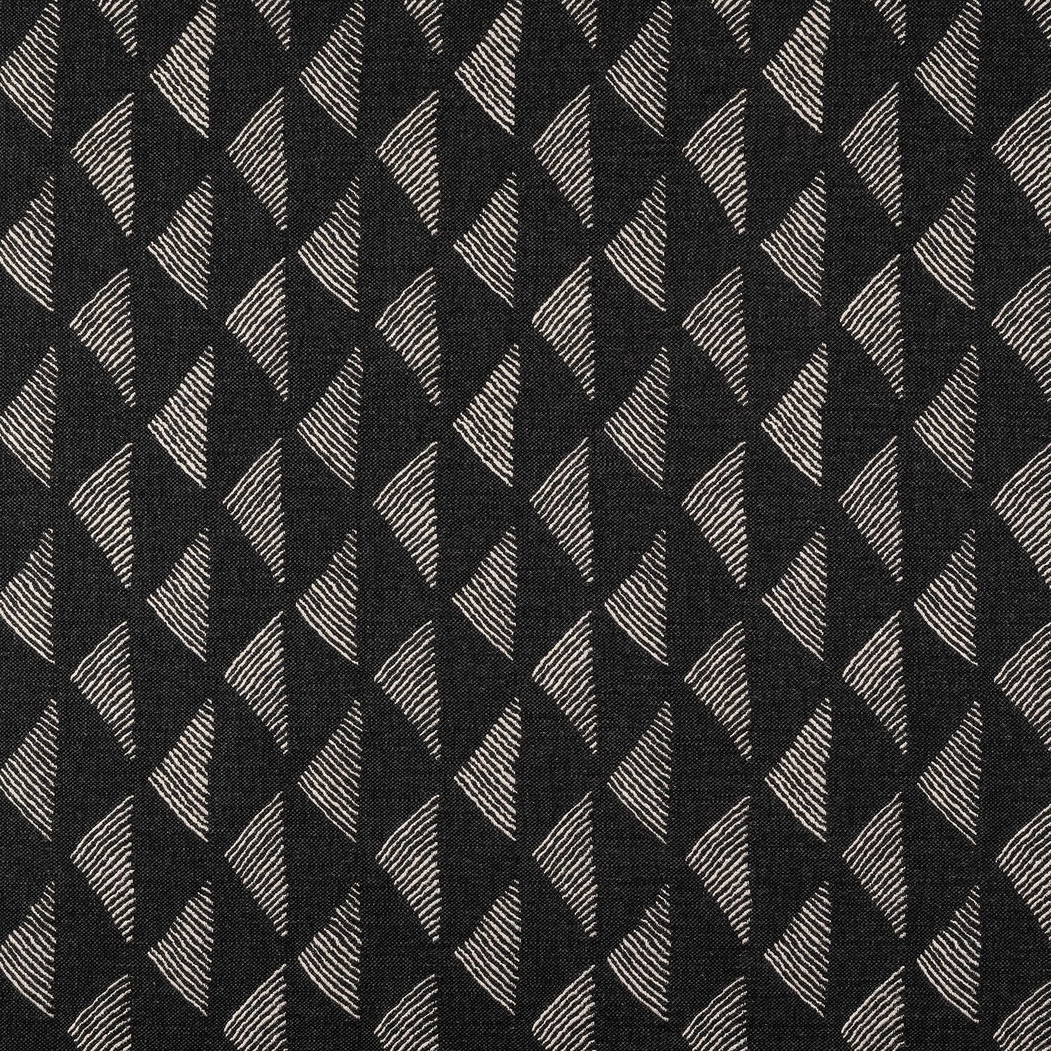 Sunbrella Etched Angles II Char 146470 - 0001 Upholstery Fabric - Outdoor Fabric Central