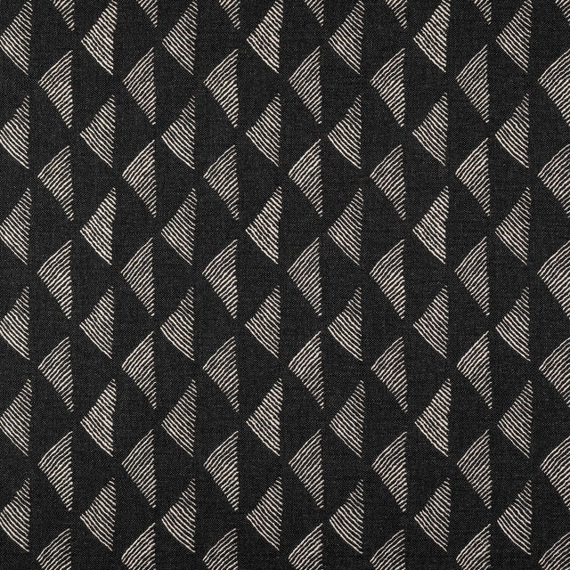 Sunbrella Etched Angles II Char 146470 - 0001 Upholstery Fabric - Outdoor Fabric Central