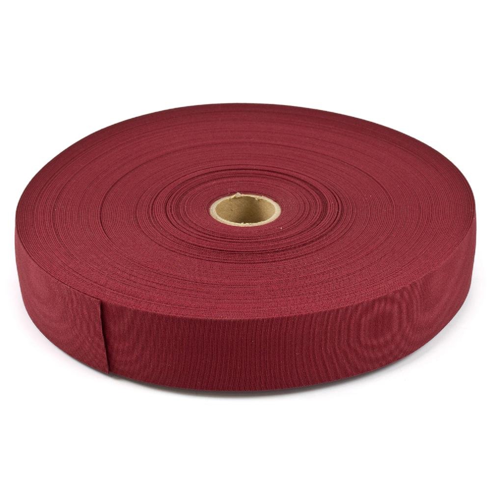 Sunbrella Facing 2 - inch Burgundy 4631 (60 Yards) - Outdoor Fabric Central