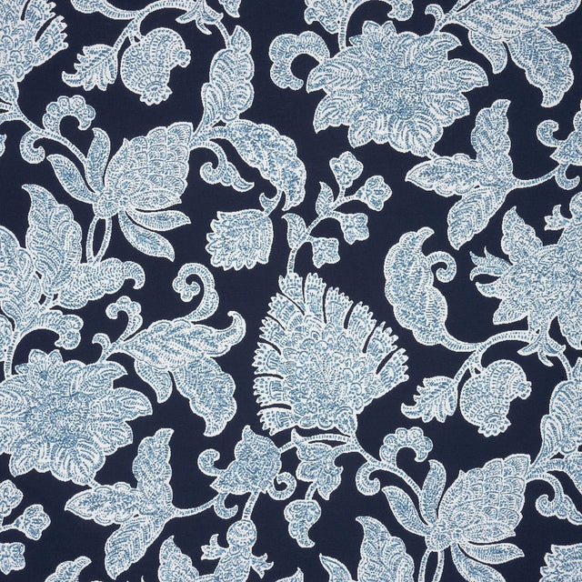 Sunbrella Floral Song Navy 146023 - 0003 Upholstery Fabric - Outdoor Fabric Central