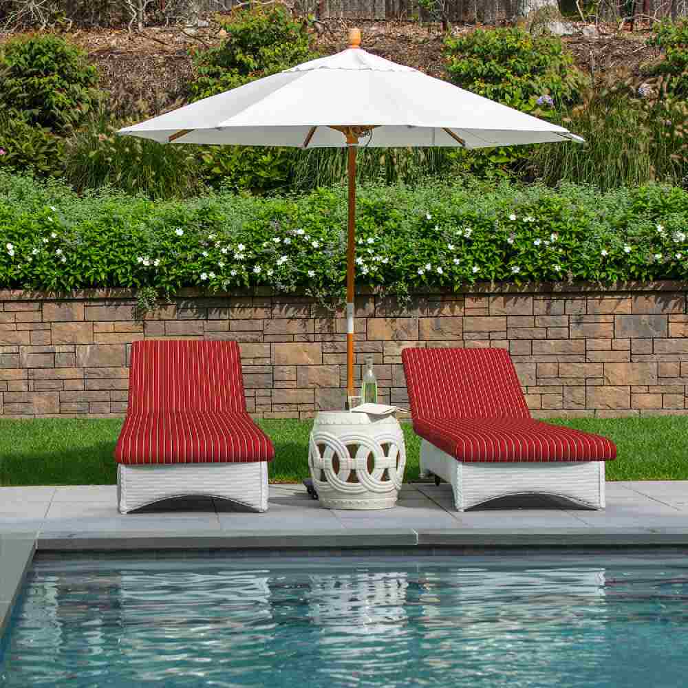 Sunbrella Harwood Crimson 5603-0000 Elements Collection Upholstery Fabric