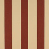 Sunbrella Havelock Brick 4985-0000 46-Inch Stripes Awning / Shade Fabric