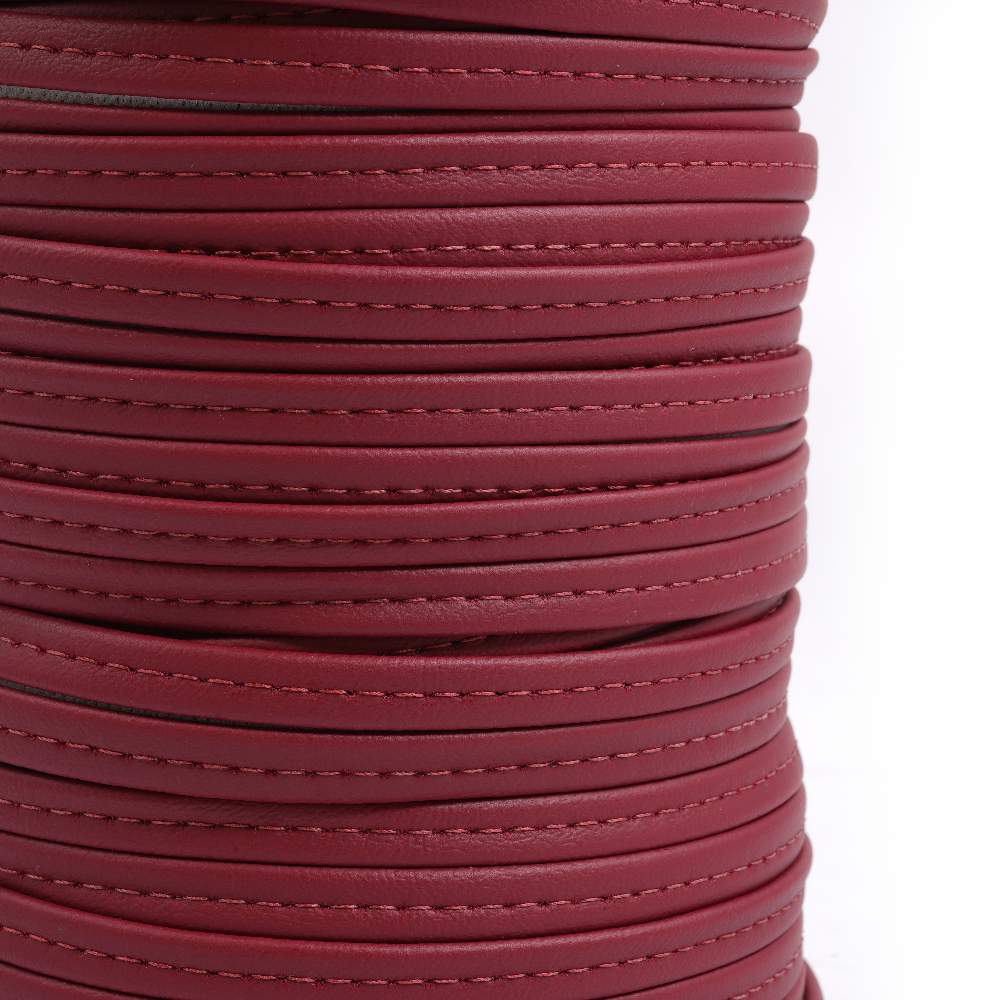 Sunbrella Horizon Capriccio Burgundy 10200 - 0015 3/4 - Inch Hidem Gimp (25 Yards) - Outdoor Fabric Central