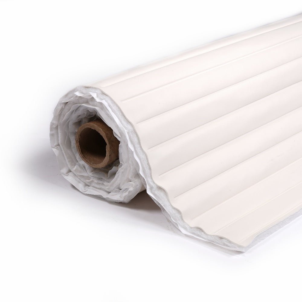 Sunbrella Horizon Capriccio Ivory 10200-0003 Roll-n-Pleat Marine Vinyl Upholstery Fabric
