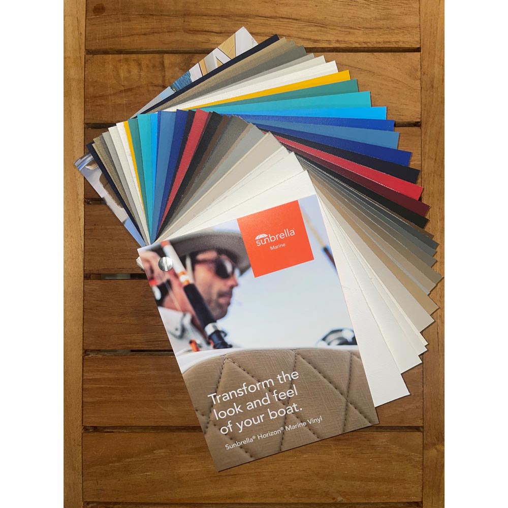 Sunbrella Horizon Sample Fan Book - Fabric Swatches - Outdoor Fabric Central