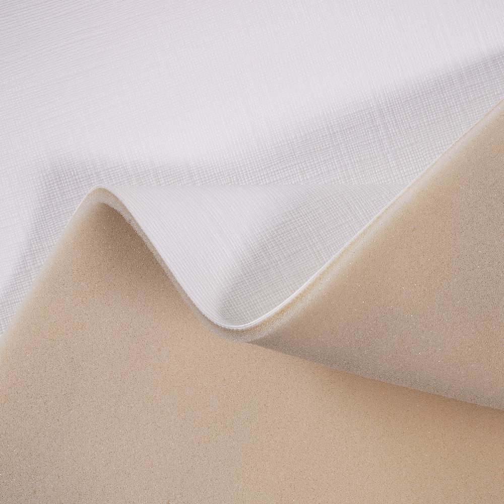 Sunbrella Horizon Textil White 10201-0001 Foam Back Marine Vinyl Upholstery Fabric