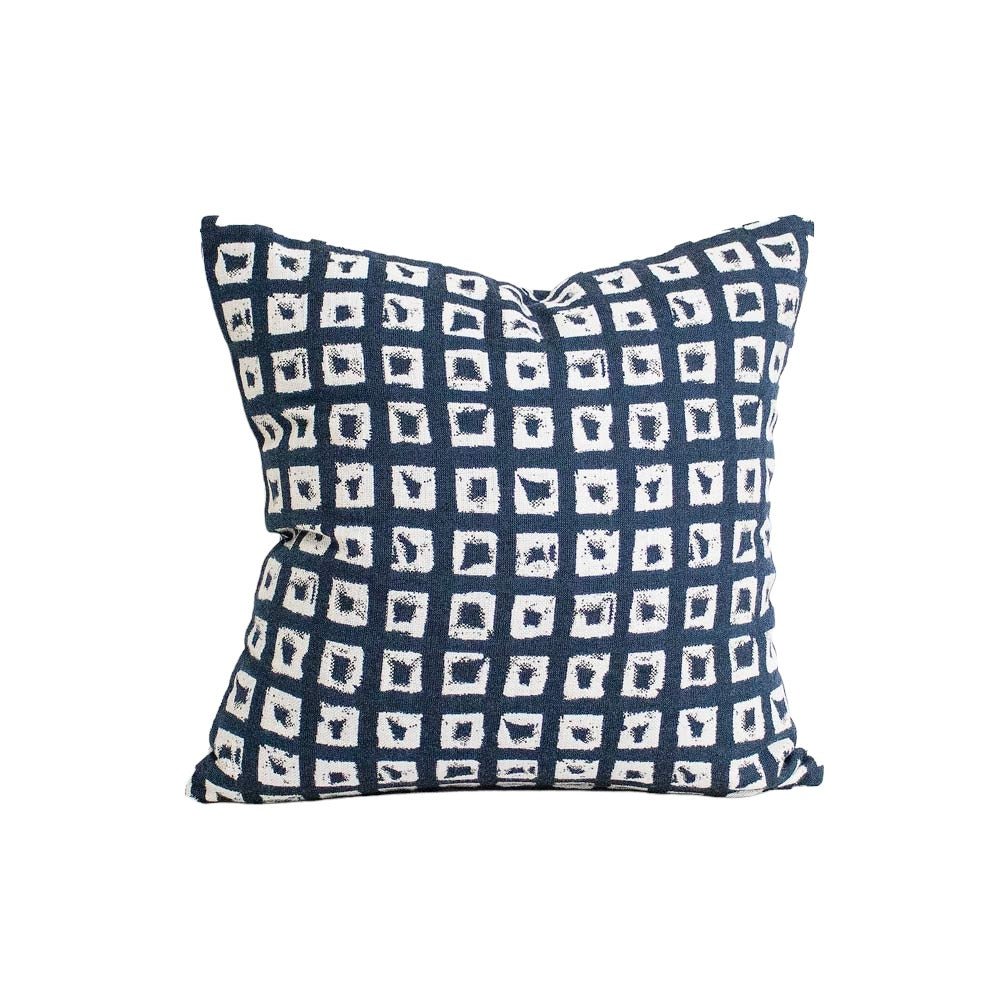 Sunbrella Kindle Indigo 145666-0004 Fusion Collection - Reversible Upholstery Fabric (Dark Side)