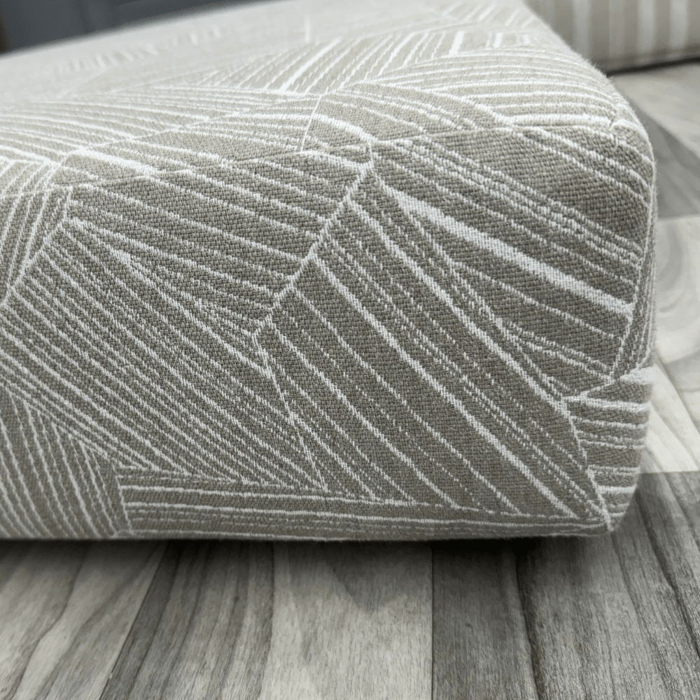 Sunbrella Leaf Structure Cloud 146419-0001 Rockwell Currents Collection Upholstery Fabric