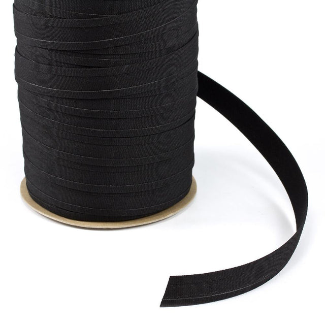 Sunbrella Marine Binding 2ET 1 inch x 100 yards 4608 Black - Outdoor Fabric Central