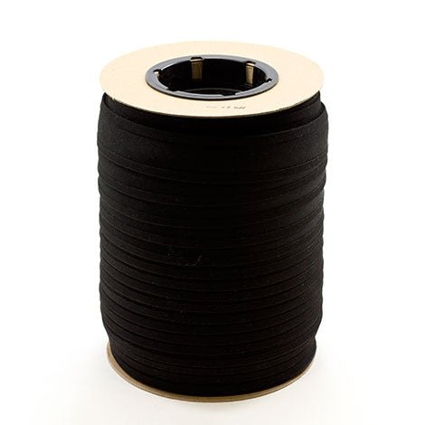 Sunbrella Marine Binding 2ET Bias Cut 1 - 1/4 inch x 100 yards 4608 Black - Outdoor Fabric Central