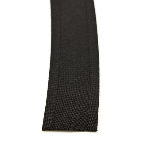 Sunbrella Marine Binding 2ET Bias Cut 1 - 1/4 inch x 100 yards 4608 Black - Outdoor Fabric Central