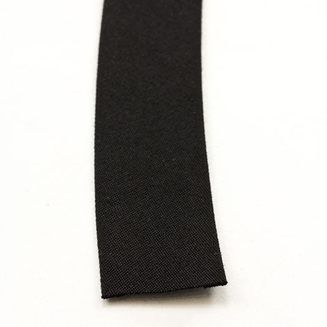 Sunbrella Marine Binding 2ET Bias Cut 1 - 1/4 inch x 100 yards 4608 Black - Outdoor Fabric Central