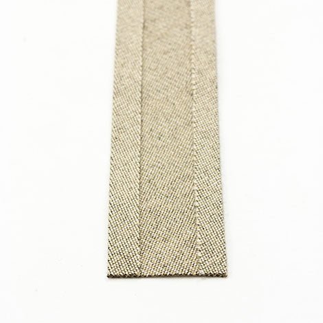 Sunbrella Marine Binding 2ET Bias Cut 1 inch x 100 yards 2389 Toast Tweed - Outdoor Fabric Central