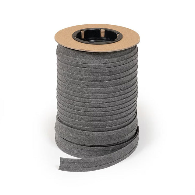 Sunbrella Marine Binding 2ET Bias Cut 1 inch x 100 yards 4615 Smoke - Outdoor Fabric Central