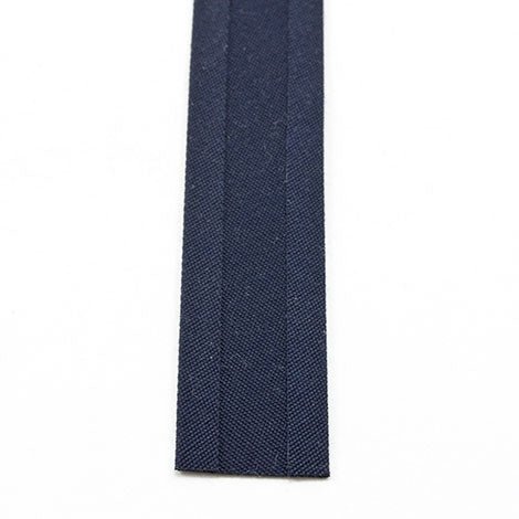 Sunbrella Marine Binding 2ET Bias Cut 1 inch x 100 yards 4626 Navy - Outdoor Fabric Central