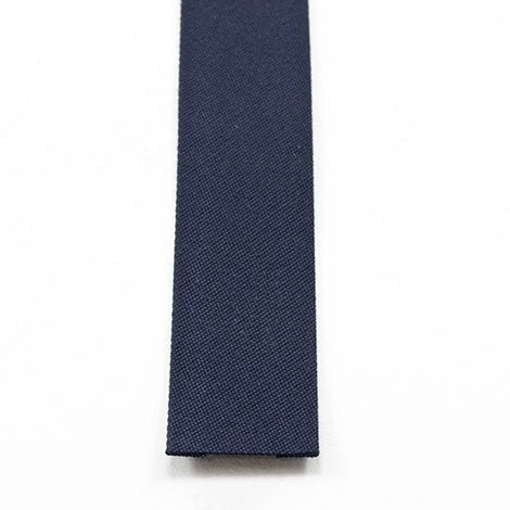 Sunbrella Marine Binding 2ET Bias Cut 1 inch x 100 yards 4626 Navy - Outdoor Fabric Central