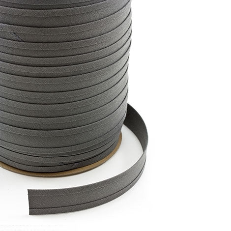 Sunbrella Marine Binding 2ET Bias Cut 1 inch x 100 yards 4644 Charcoal Grey - Outdoor Fabric Central