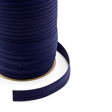 Sunbrella Marine Binding 2ET Bias Cut 1 inch x 100 yards 4646 Captain Navy - Outdoor Fabric Central