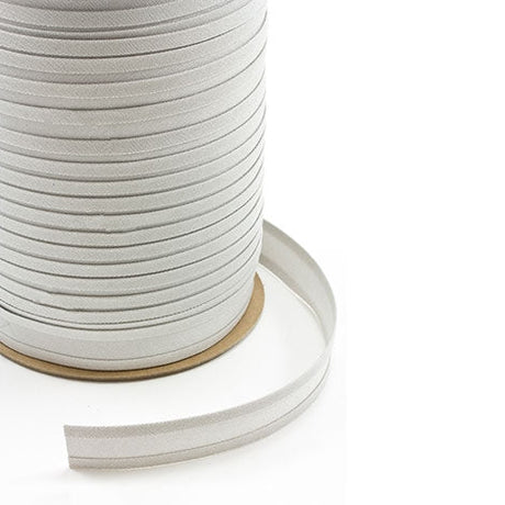 Sunbrella Marine Binding 2ET Bias Cut 1 inch x 100 yards 4651 Silver - Outdoor Fabric Central