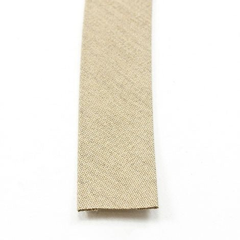 Sunbrella Marine Binding 2ET Bias Cut 1 inch x 100 yards 4672 Heather Beige - Outdoor Fabric Central