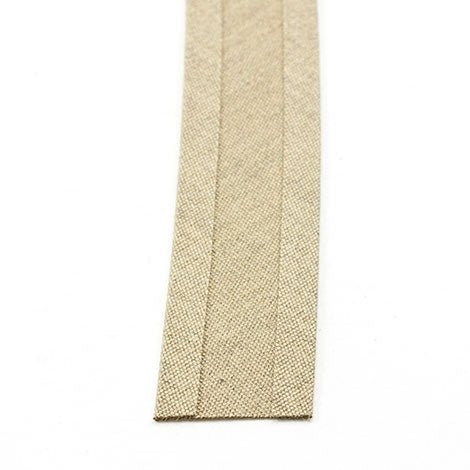 Sunbrella Marine Binding 2ET Bias Cut 1 inch x 100 yards 4672 Heather Beige - Outdoor Fabric Central