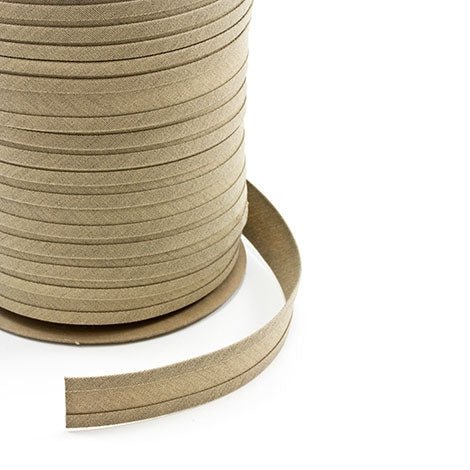 Sunbrella Marine Binding 2ET Bias Cut 1 inch x 100 yards 4672 Heather Beige - Outdoor Fabric Central