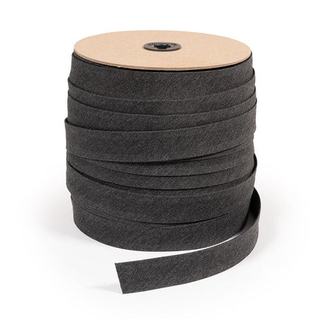 Sunbrella Marine Binding 2ET Bias Cut 1 inch x 100 yards 4684 Slate - Outdoor Fabric Central